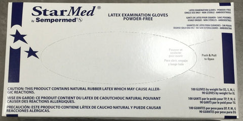 Starmed Latex Exam gloves