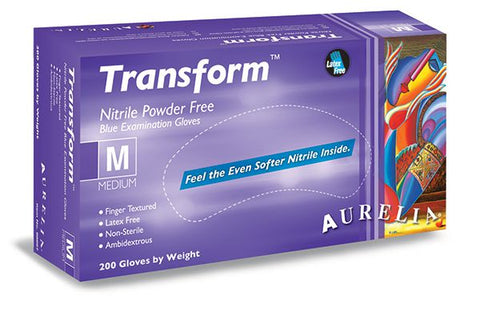 Aurelia Transform nitrile powder-free gloves